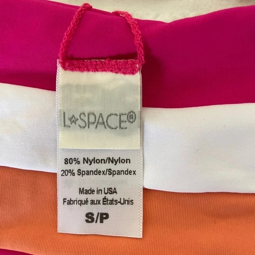 L* Space Portia Stripe Bikini Top - image 8